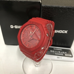 箱付き★カシオ CASIO 腕時計 G-SHOCK ジーショック レッド GA-2100-4AJF 01