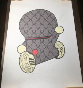 dora gucci gucci WRONG WROKS バンクシー ドラグッチ　シルクスクリーン ルイヴィトン　KAWS LOUIS VUITTON