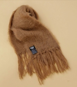  new goods baby mo regular price 1.4 ten thousand Kid mo hair muffler beige Brown babymoh! by Hinterveld