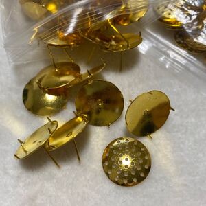 シャワー台付きポスト 大量セット ピアス資材 編みピアス