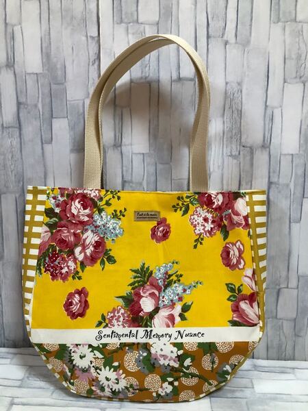 丸みトートバッグ ハンドメイド