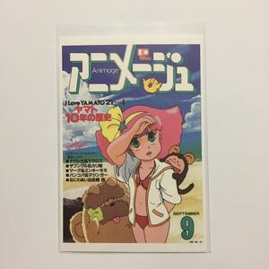 アニメージュ 魔法のプリンセス ミンキーモモ ポストカード アニメージュとジブリ展