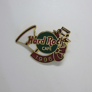 Hard Rock CAFE クリスマス ホルン ピンバッジ ハードロックカフェ ピンズ 1996 マニア コレクター #p-11433