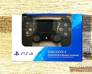 PS4 ワイヤレスコントローラー 純正 デュアルショック4 ジェット・ブラック