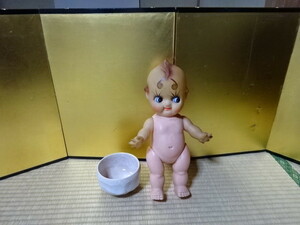昭和レトロ/可愛いソフビのキューピー人形