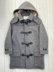  Burberry дети 10Y 140cm полупальто "даффл коут" серый для мужчин и женщин BURBERRY