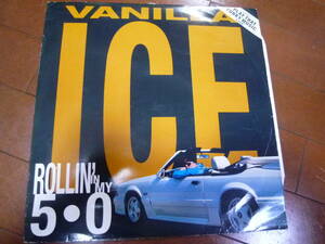 12インチ　　VANILLA ICE / ROLLIN' IN MY 5.0 / PLAY THAT FUNKY MUSIC