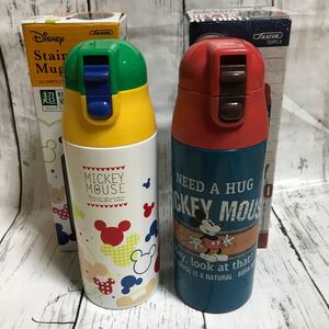 新品★2本★ミッキー ステンレスマグボトル