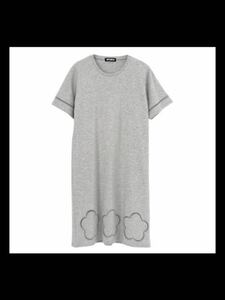 [ new goods tag attaching ] Mary Quant * cut and sewn One-piece tunic gray 