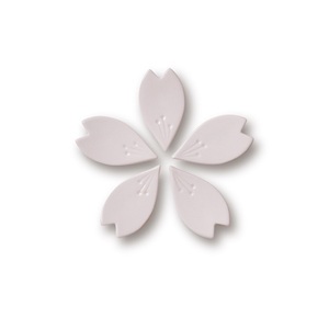 【送料込】【訳あり】桜の花がパッと咲く箸置き ”hiracle（ヒラクル）さくら箸置（ピンク）×4個