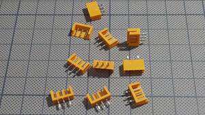 10個 基板対電線 EH コネクター トップ型 3ピン JST 日本圧着端子製造 B3B-EH
