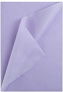 NALER 薄葉紙 35*50cm 紫 60枚 包装紙 ラッピングペーパー 手芸用 プレゼント ペーパーアート