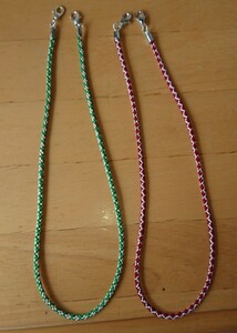 マスクストラップ マスクチェーン 2本 ハンドメイド