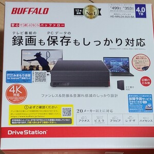 HD-NRLD3.0U3-BA 外付けHDD