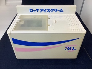 ロッテ アイスクリーム 30周年記念 ミニ冷凍庫 非売品 ACBF 中古品