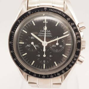 オメガ スピードマスタープロフェッショナル Ref,145.0022 Cal,1861 OMEGA Speedmaster アポロ11号記念 手巻き メンズ男性腕時計[48387332]