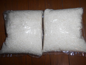 無洗米２ｋｇ　新米　茨城県南部　送料込み