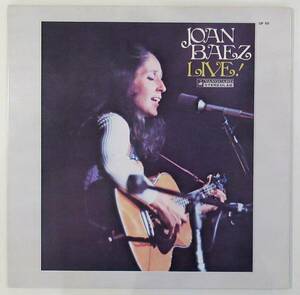 レコード〈LP〉ジョーン・バエズ（JOAN BAEZ）JOAN BAEZ LIVE!