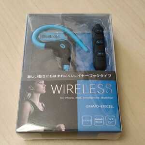 *Bluetooth earphone GRAMO-BTE02 BL blue 