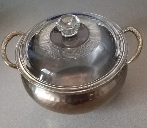 昭和レトロ 銅製? 両手鍋 Copper shine