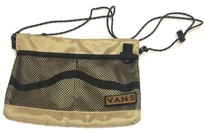 VANS Vans sakoshu khaki 220146 Mini shoulder bag Logo THRASHER Thrasher 