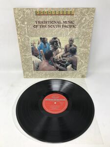 traditional nusic of the south pacific　民族音楽ライブラリー K20C-5115 SEVEN SEAS LP レコード　N4673