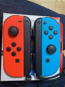 Nintendo Switch Joy-Con ネオンレッド ネオンブルー コントローラー Joy-Con (L) ニンテンドースイッチ ジョイコン 箱付き
