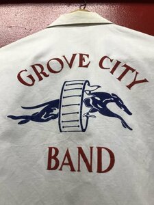 50S 60S ビンテージ DAN RIVER GROVE CITY BAND フロッキープリント ドリズラー スイングトップ Mサイズ