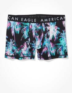 * AE アメリカンイーグル ボクサーブリーフ トランクス AEO Palms 4.5" Classic Boxer Brief S / Blue *