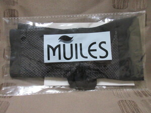 Muiles пара шея опора левый правый 2 листов ввод размер :L черный & серый для мужчин и женщин 