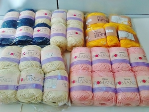 毛糸　手芸　編み物　いろいろな種類セット