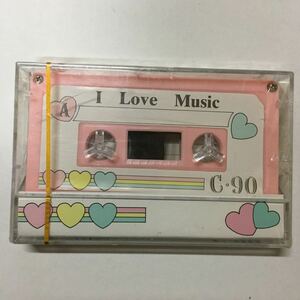 カセットテープ C-90 Love Music おしゃれ ふ