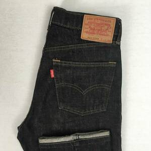 【90s】Levi's リーバイス 503-0259 503-0213 日本製 91年 ジーンズ W29 L33 ブラック デニム パンツ 紙パッチ ジップフライ