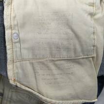 LEVI'S リーバイス 502XX BIG'E' 日本製 00年 デニム ジーンズ W29 L36 赤耳 復刻 TALON ジップフライ セルビッチ ユーズド加工_画像9