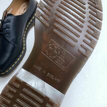 新品 英国製 Dr.Martens ドクターマーチン 1461 3ホール シューズ UK8 黒 ブラック メンズ VINTAGE 1461 3EYE SHOE ビンテージモデル_画像6