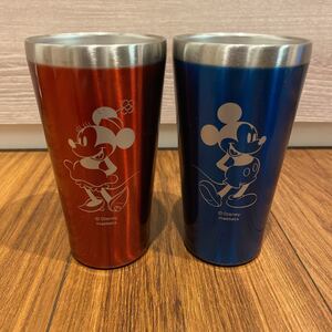 ディズニー ステンレスタンブラー ミッキー&ミニー サーモタンブラー ペアグラス