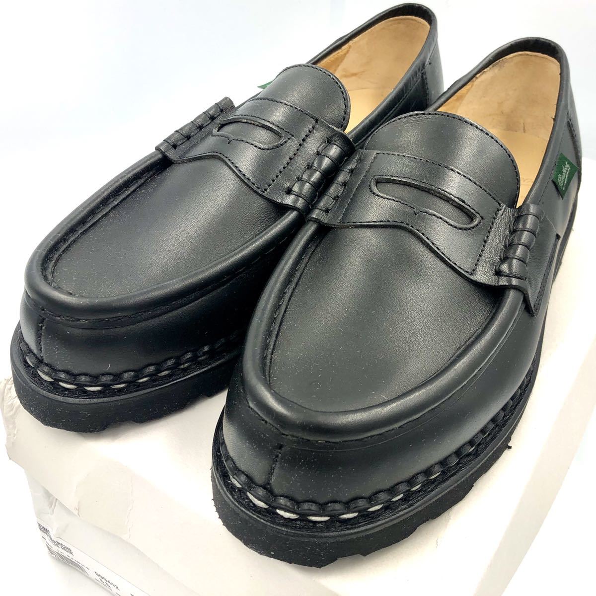 未使用 Paraboot REIMS パラブーツ ランス ローファー 白 8.5 www
