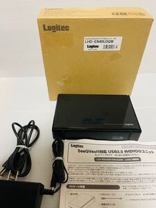 SeeQVault対応 ポータブルHDD 4TB LHD-PBM40U3QW