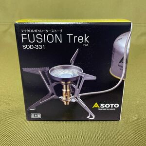 SOTO マイクロレギュレーターストーブ　FUSION　Trek フュージョントレック 　SOD−331 