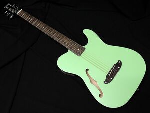 SCHECTER OL-FL SSG Oriental Line Schecter light trunk acoustic guitar F hole electric acoustic guitar satin Surf green free shipping 