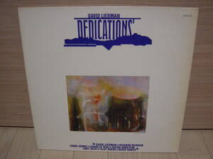 LP[JAZZ] DAVE LIEBMAN DEDICATIONS CMP 1979 デイヴ・リーブマン