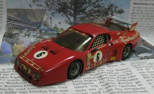 ☆レア絶版*完成品*BAM/AMR*1/43*Ferrari 512BB #6 NART 1982 Daytona 24h*フェラーリ≠BBR