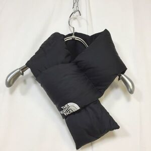 8029 美品 THE NORTH FACE Nuptse Muffler ブラック ノースフェイス ヌプシ マフラー ダウン NN71801 ヌプシマフラー 黒 ブラック