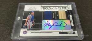 2005 playoff absolute memorabilia Gary Carter 1/1