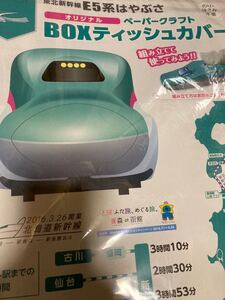東北新幹線 E5系はやぶさぺ-パークラフト レトロ