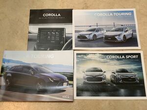  Toyota TOYOTA Corolla touring COROLLA TOURING catalog accessory catalog navi catalog 2020 year 10 month 