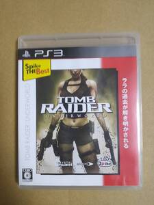 PS3 トゥームレイダー:アンダーワールド Spike The Best 送料込み TOMB RAIDER