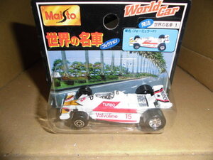  Maisto world. famous car, Formula F-1, Tomica size 