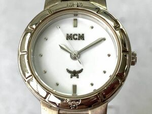 R141-O15-81 MCM エムシーエム AM.LINE 6991 レディース腕時計 クォーツ ①◎