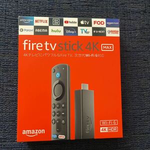 【新品定価以下】新品 Fire TV Stick 4K Max Alexa対応音声認識リモコン(第3世代)付属 Amazon ファイヤーTVスティックアマゾン アレクサ